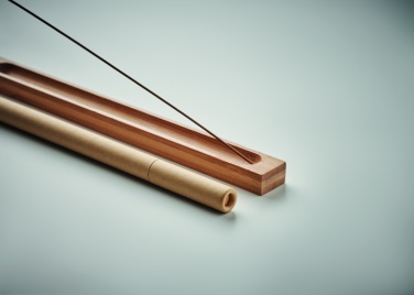 Logo trade business gifts image of: Incense set in bamboo
