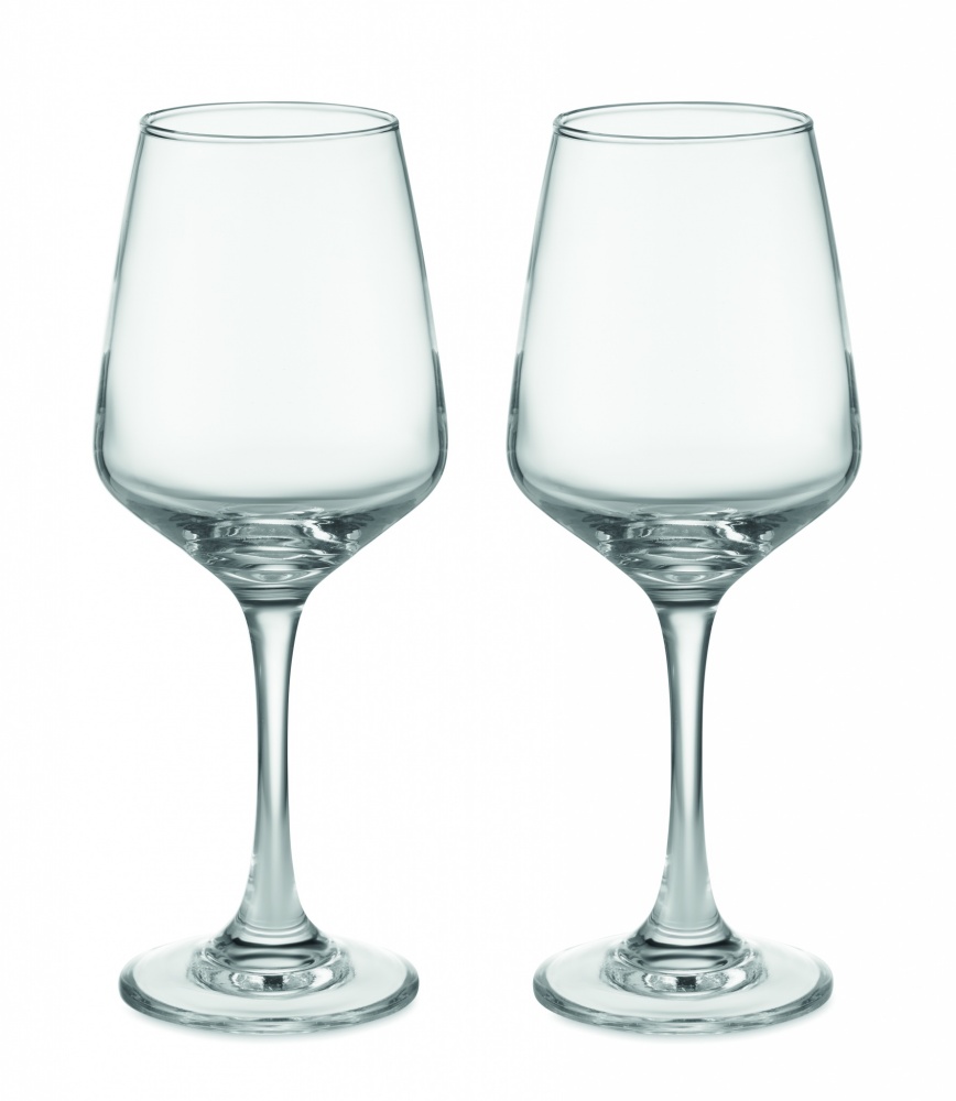 Logotrade promotional giveaways photo of: Set of 2 wine glasses