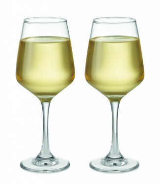 Logotrade promotional merchandise picture of: Set of 2 wine glasses
