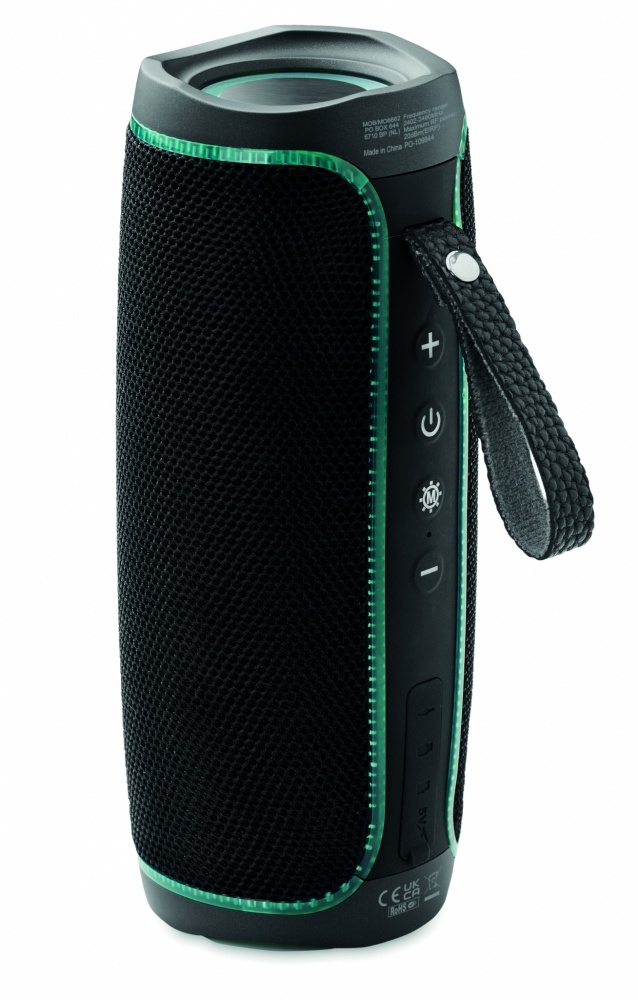 Logotrade promotional merchandise image of: 2x5 LED Wireless speaker IPX4