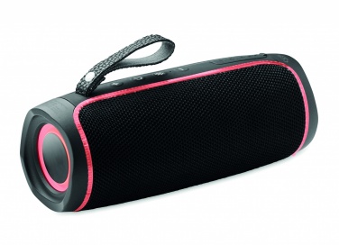 Logo trade promotional merchandise photo of: 2x5 LED Wireless speaker IPX4
