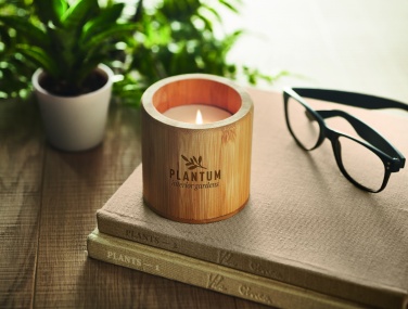 Logotrade corporate gift picture of: Plant based wax candle 160 gr