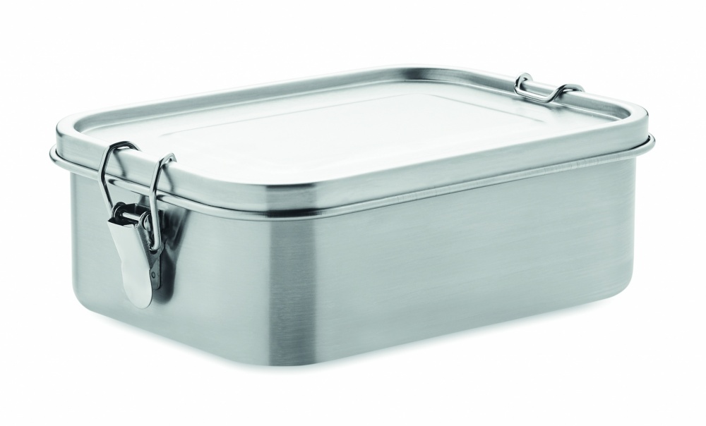 Logo trade promotional merchandise picture of: Stainless steel lunch box