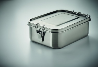 Logo trade promotional merchandise picture of: Stainless steel lunch box