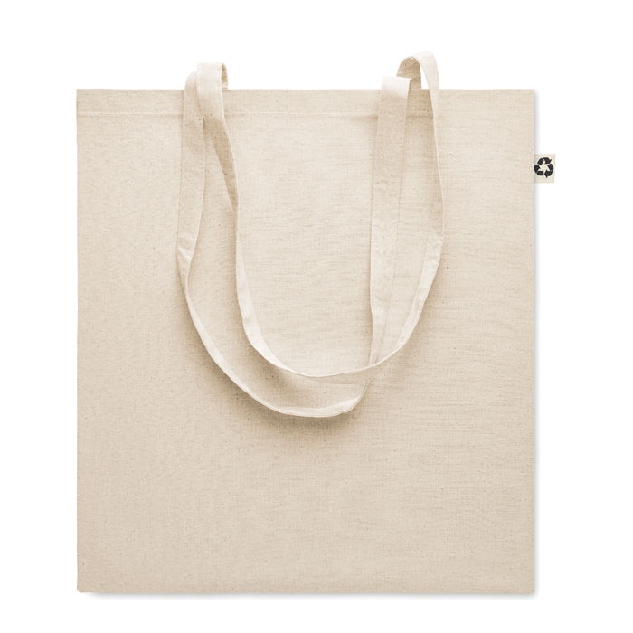 Logotrade advertising product picture of: Recycled cotton shopping bag