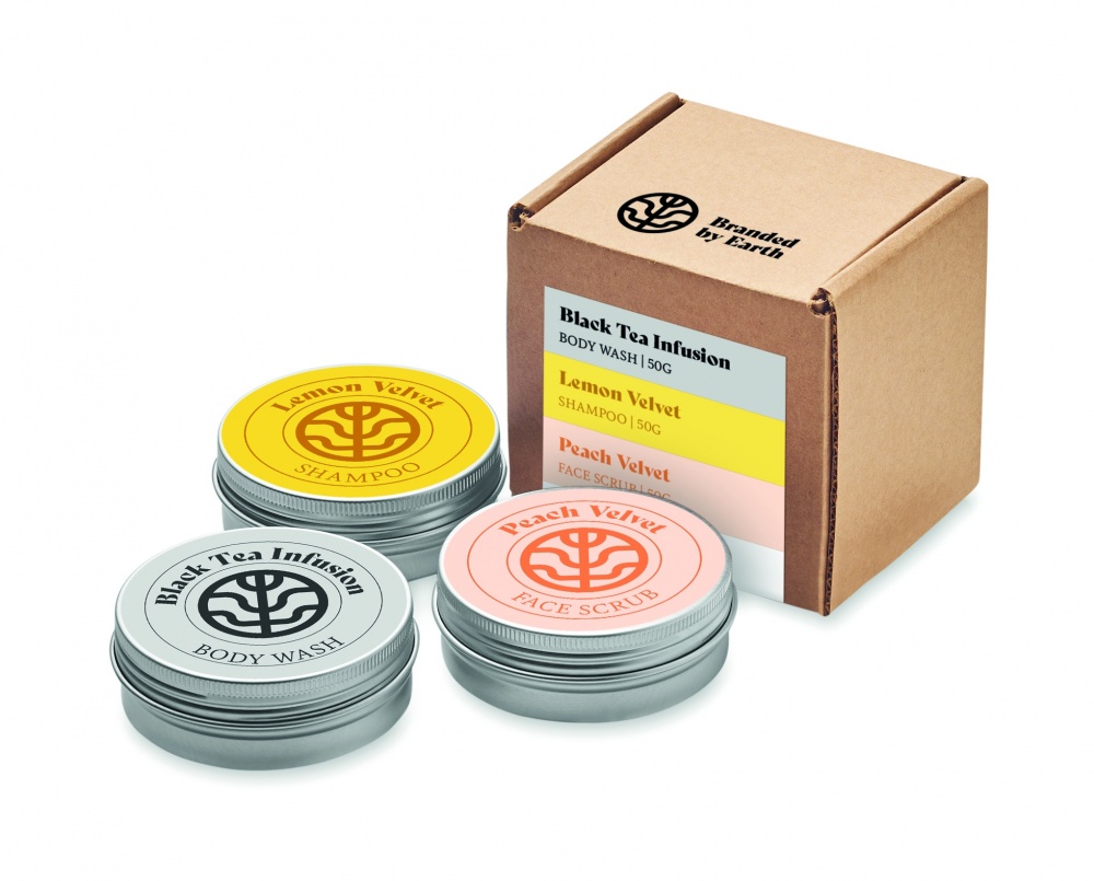 Logo trade corporate gifts picture of: Vegan Gift travel set