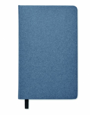 Logo trade advertising products image of: A5 recycled page notebook