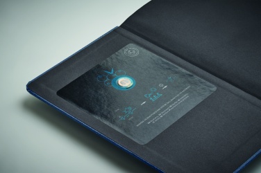 Logo trade business gift photo of: A5 recycled page notebook