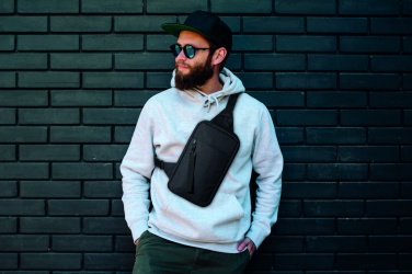 Logo trade promotional item photo of: Cross chest bag in 600D Rpet