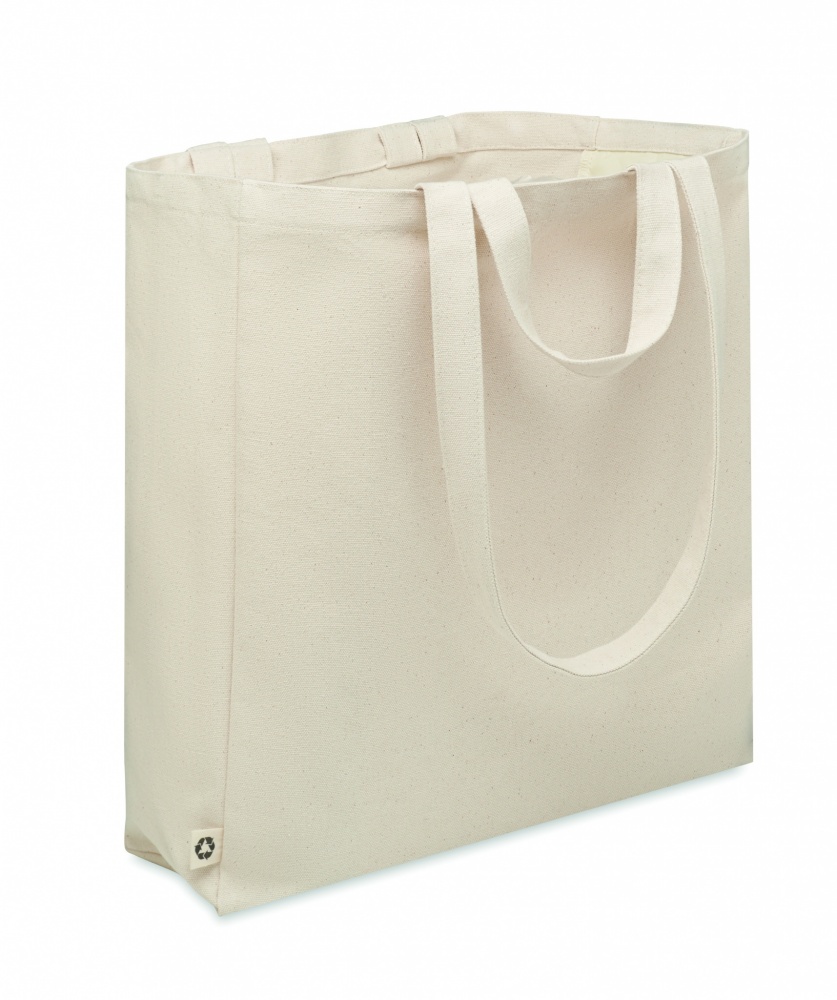 Logotrade promotional merchandise picture of: Recycled cotton shopping bag