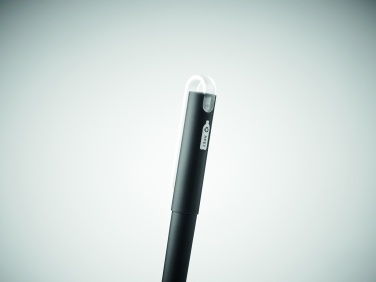 Logotrade advertising product image of: RPET blue gel ink ball pen