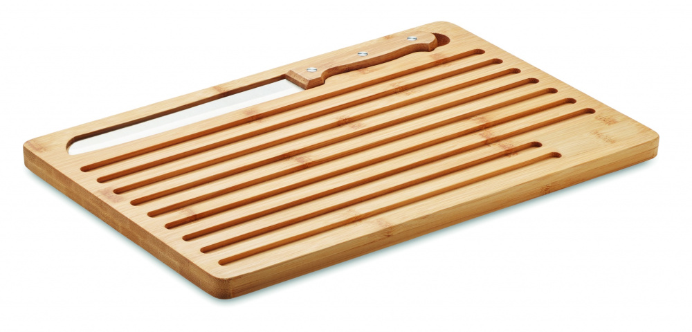 Logotrade corporate gift image of: Bamboo cutting board set