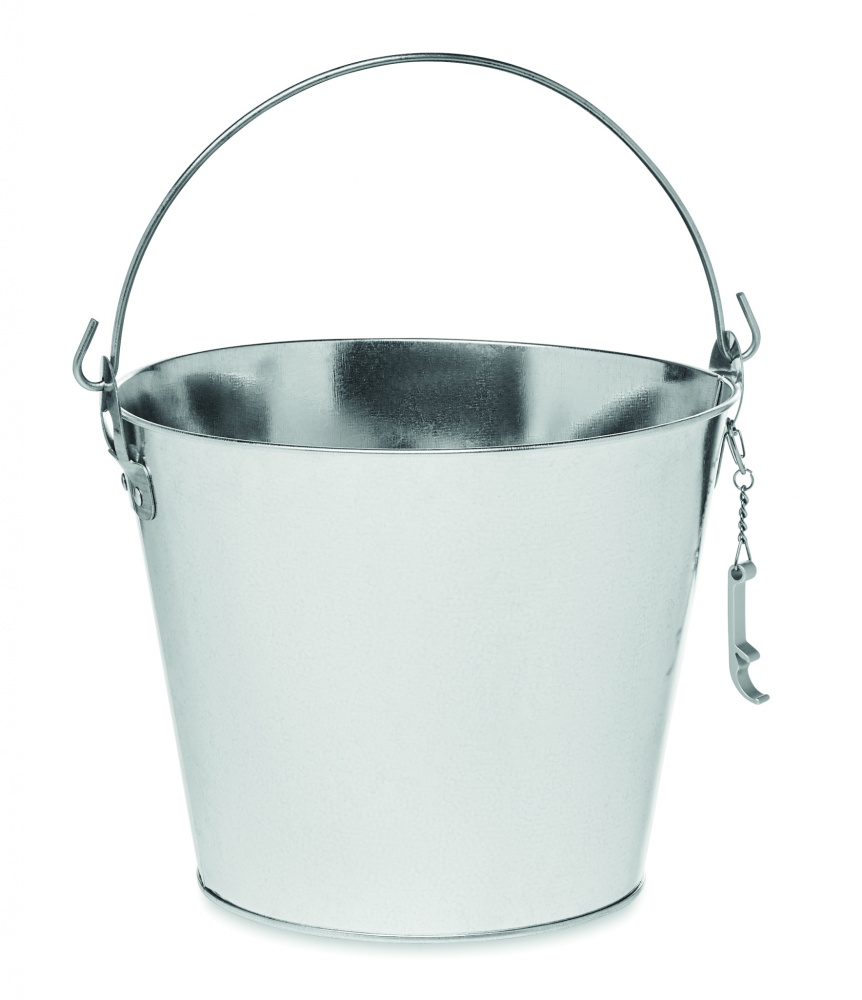 Logotrade promotional giveaways photo of: Metal beer bucket 4L