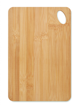 Logo trade corporate gifts picture of: Large bamboo cutting board