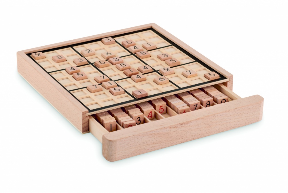Logotrade promotional gifts photo of: Wooden sudoku board game