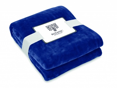 Logo trade promotional items image of: RPET fleece blanket 280 gr/m²