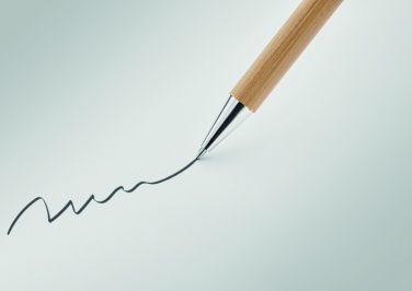 Logotrade business gift image of: Bamboo twist type ball pen