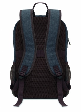 Logo trade promotional products image of: Laptop backpack in canvas