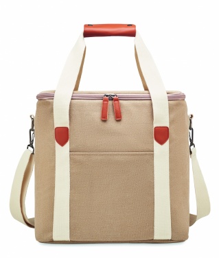 Logotrade corporate gift image of: Large cooler bag canvas 450gr/m