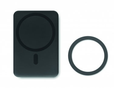 Logotrade advertising product image of: Magnetic wireless charger 15W powerbank 5000 mAh