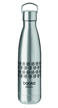 Logo trade promotional merchandise picture of: Double wall bottle 500ml