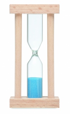 Logotrade promotional giveaway picture of: Wooden sand timer 3 minutes
