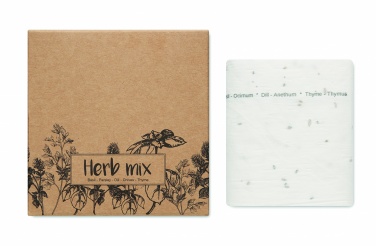 Logo trade promotional giveaways picture of: Herb seeds tape 3 meter