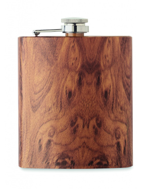 Logo trade promotional gifts picture of: Slim hip flask 190 ml