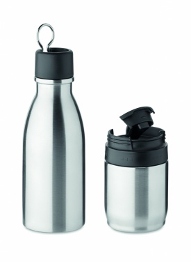 Logotrade promotional items photo of: 2 in 1 double wall bottle 500ml
