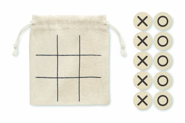 Logo trade promotional items picture of: Wooden tic tac toe