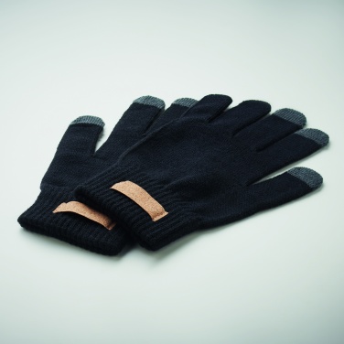 Logotrade promotional gift picture of: RPET tactile gloves