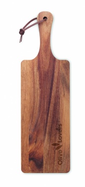 Logo trade promotional giveaways picture of: Acacia wood serving board