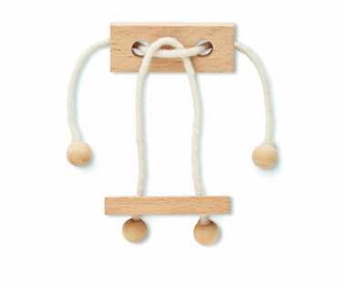 Logotrade promotional gift image of: Wooden brain teaser rectangle