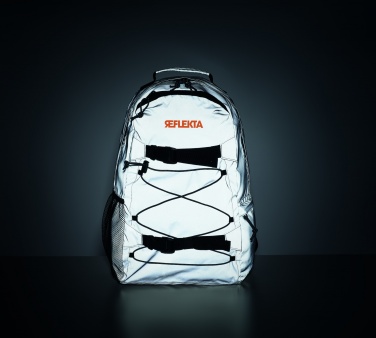 Logotrade promotional giveaway image of: High reflective backpack 190T
