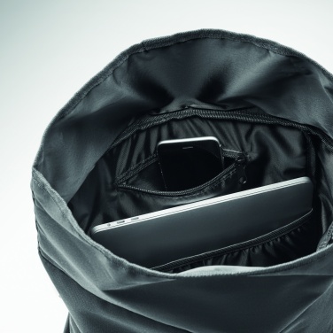 Logotrade promotional item picture of: 600D RPET rolltop backpack