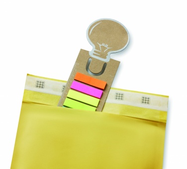 Logotrade promotional merchandise photo of: Bookmark with sticky memo pad