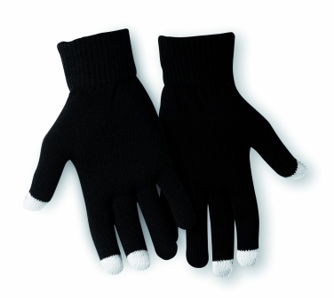 Logo trade promotional giveaways picture of: Tactile gloves for smartphones