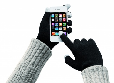 Logo trade promotional products image of: Tactile gloves for smartphones