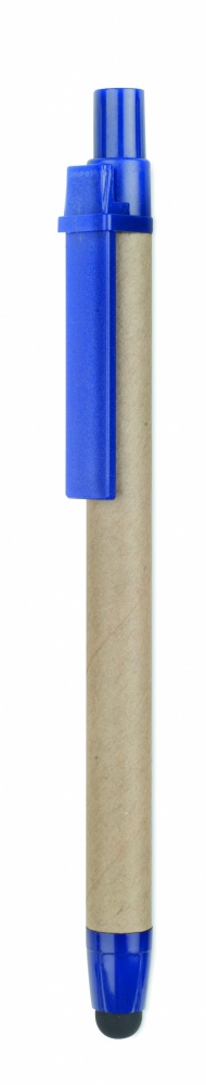 Logo trade corporate gift photo of: Recycled carton stylus pen