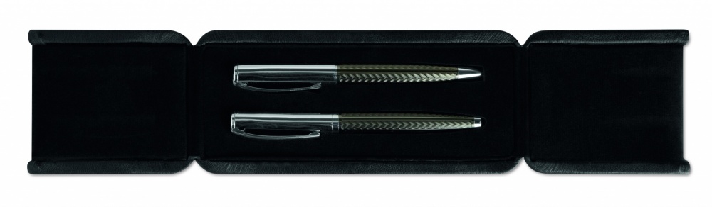 Logo trade promotional gifts image of: Ball pen set in box