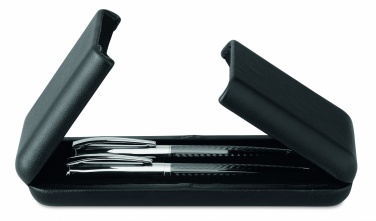 Logo trade promotional items image of: Ball pen set in box