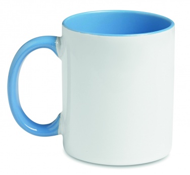 Logo trade promotional merchandise picture of: Coloured sublimation mug