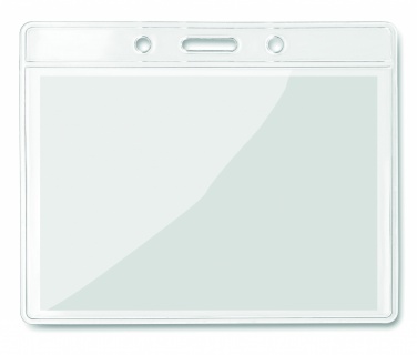 Logotrade promotional giveaway picture of: Transparent badge 10cmx8cm