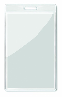 Logotrade advertising product picture of: Transparent badge 7.5cmx12.5cm