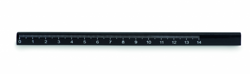 Logo trade promotional items image of: Carpenters pencil with ruler