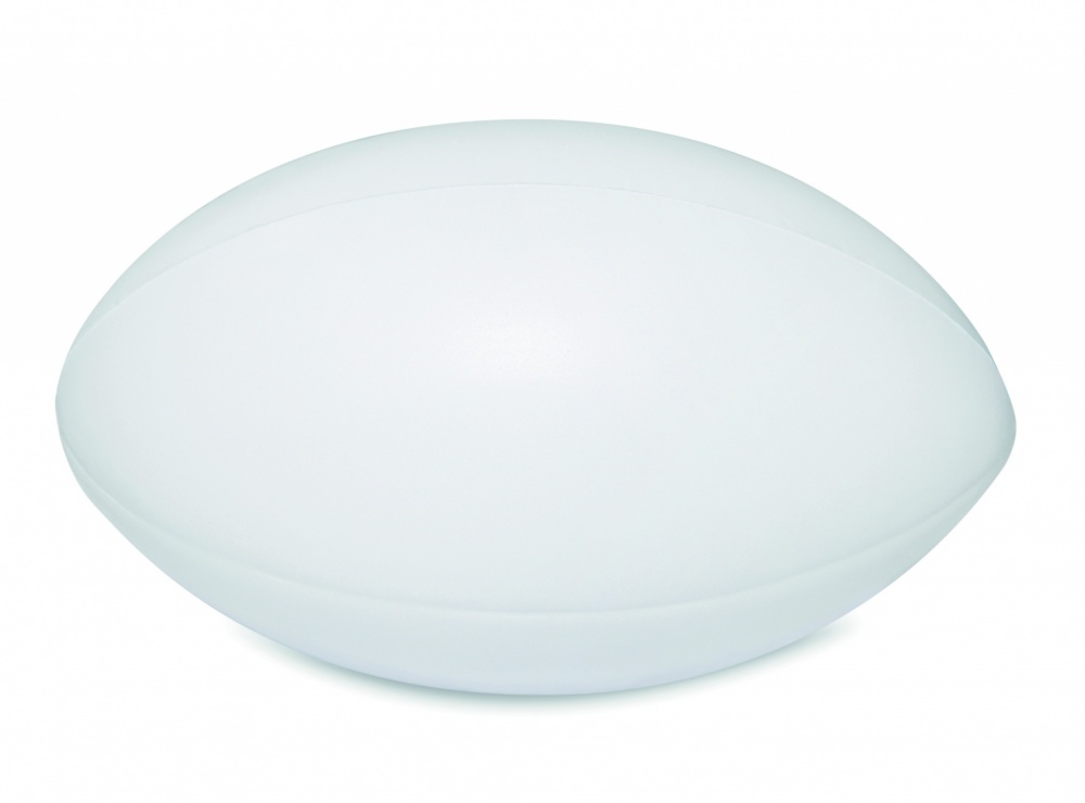Logo trade promotional items image of: Anti-stress PU rugby ball