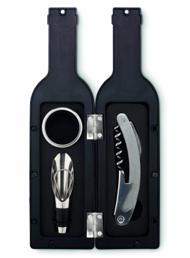 Logotrade corporate gift picture of: Bottle shape wine set