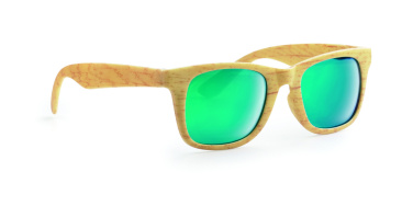 Logotrade corporate gift image of: Wooden look sunglasses MAARDU