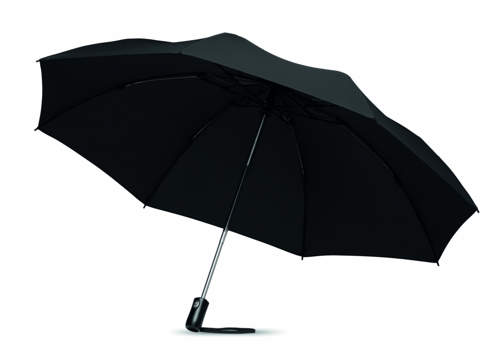 Logo trade promotional giveaways picture of: Foldable reversible umbrella