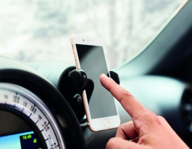 Logo trade corporate gifts image of: Phone/car holder